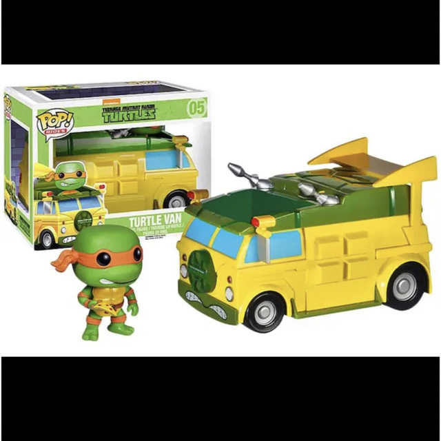 未開封】 FUNKO POP TMNT タートルバン ミケランジェロ アメトイ