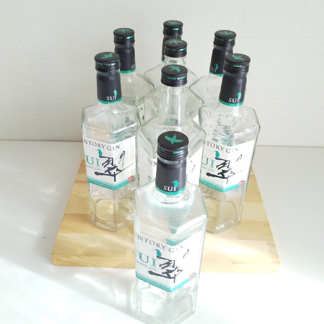 サントリー - 空瓶 翠 SUNTORY GIN 空ビンの通販 by ラクマ☆ぴかP's
