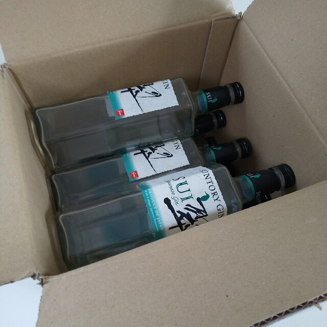 空瓶 翠 SUNTORY GIN 空ビン