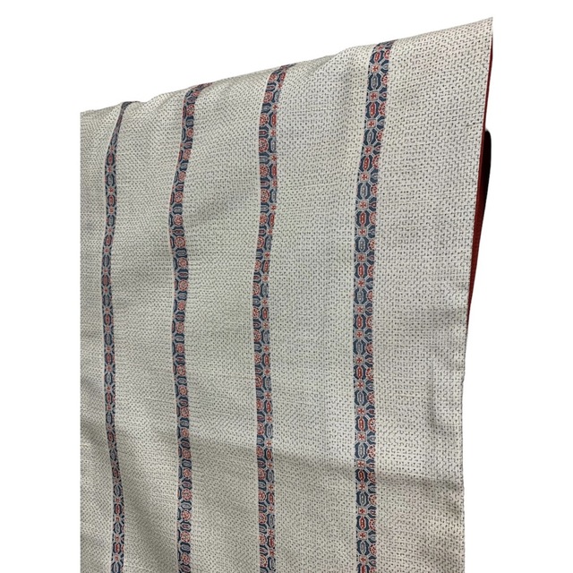 521. 【上品】新潟県伝統工芸品 十日町紬 間道柄文様 camping.com