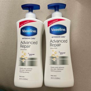 Vaseline ユニリーバ ボディミルク アドバンスドリペア 2セット