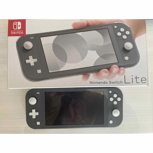 美品❣️Nintendo Switch lite グレー