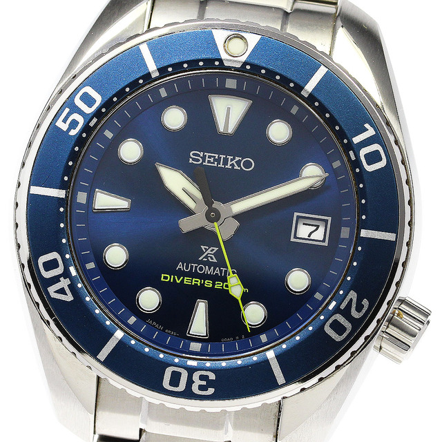 激安ブランド SEIKO - メンズ_732036 自動巻き SBDC113/6R35-00G0 Edition Limited 2020  ジャパンコレクション プロスペックス ☆箱・保証書付【SEIKO】セイコー 腕時計(アナログ) 