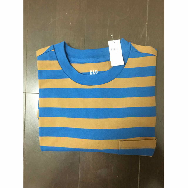 GAP(ギャップ)の最終値下げ。GAP ボーダーロンT 新品、未使用。 メンズのトップス(Tシャツ/カットソー(七分/長袖))の商品写真