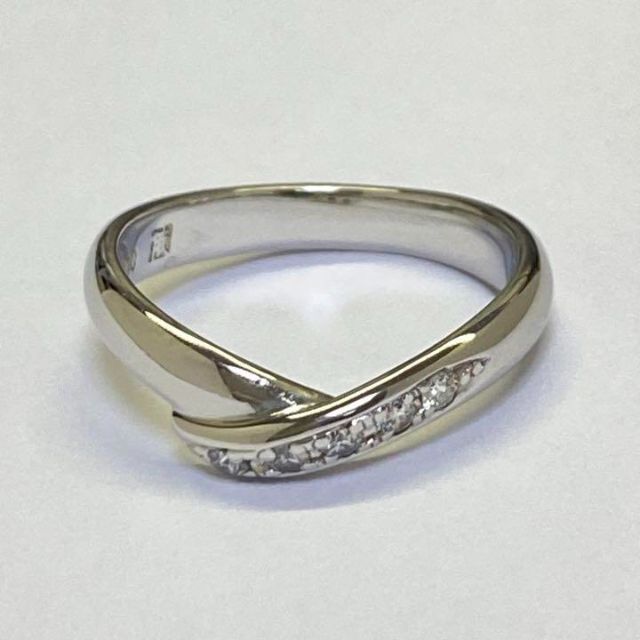 俄(ニワカ)のNIWAKA　俄　Pt900　高品質ダイヤモンドリング　サイズ5号　プラチナ レディースのアクセサリー(リング(指輪))の商品写真
