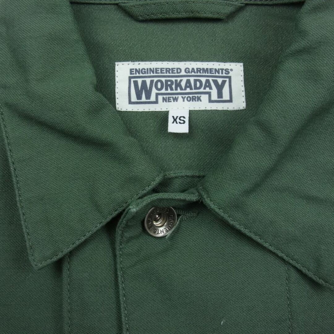 Engineered Garments エンジニアードガーメンツ ジャケット WORKADAY ワーカデイ ショップコート カーキ系 XS 