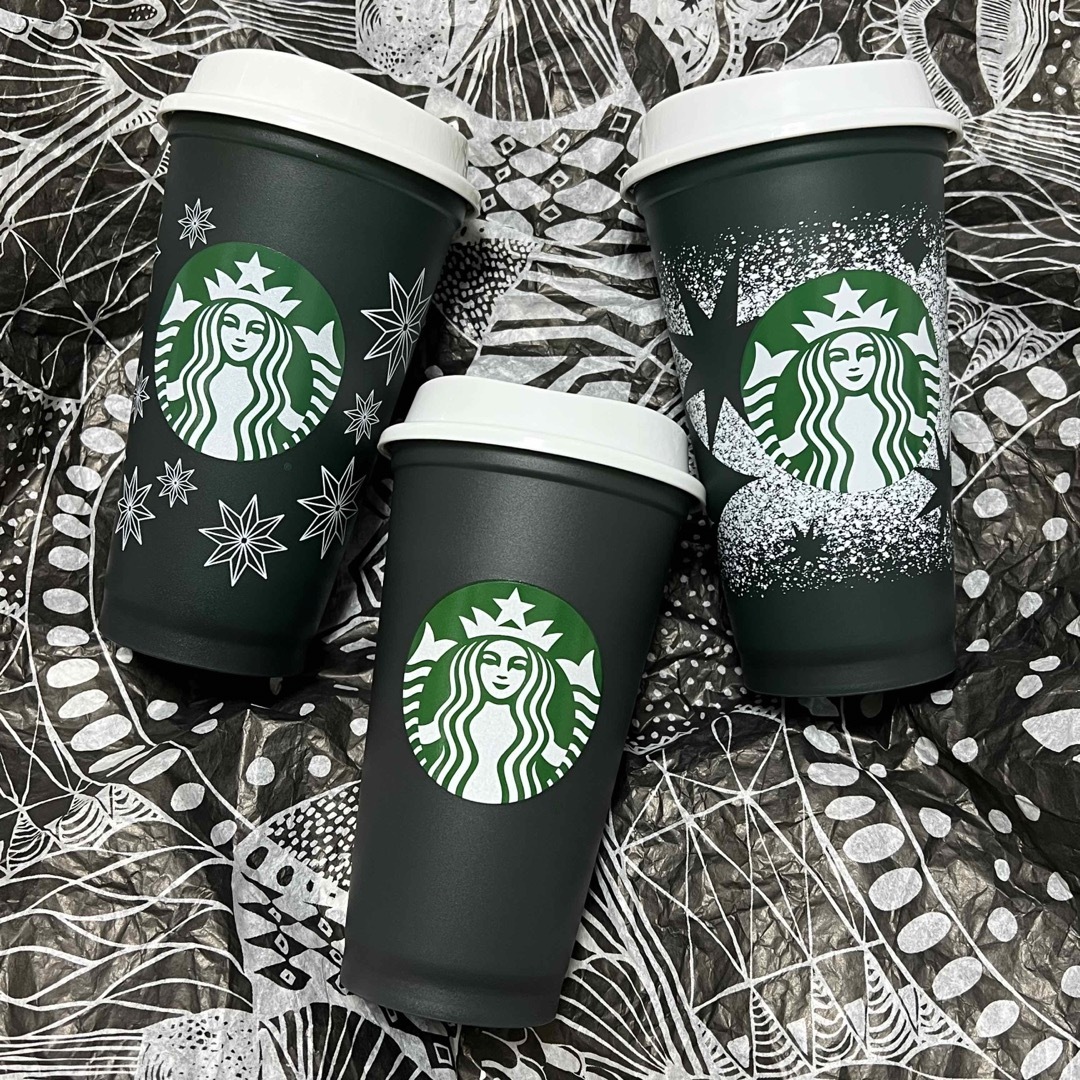 Starbucks Coffee(スターバックスコーヒー)の海外限定　スターバックス　リユーザブルカップ　ヨーロッパ　 インテリア/住まい/日用品のキッチン/食器(容器)の商品写真