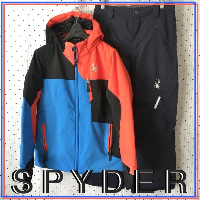 Spyder スパイダー限定キッズスキーウェア 上下セットアップ 140cm