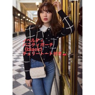 ノベルティ付Herlipto Crillon Boucle Cardigan-