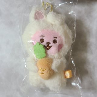 ビーティーイシビル(BT21)のBT21 ベビー たっとん マスコット RABBIT COOKY(キャラクターグッズ)