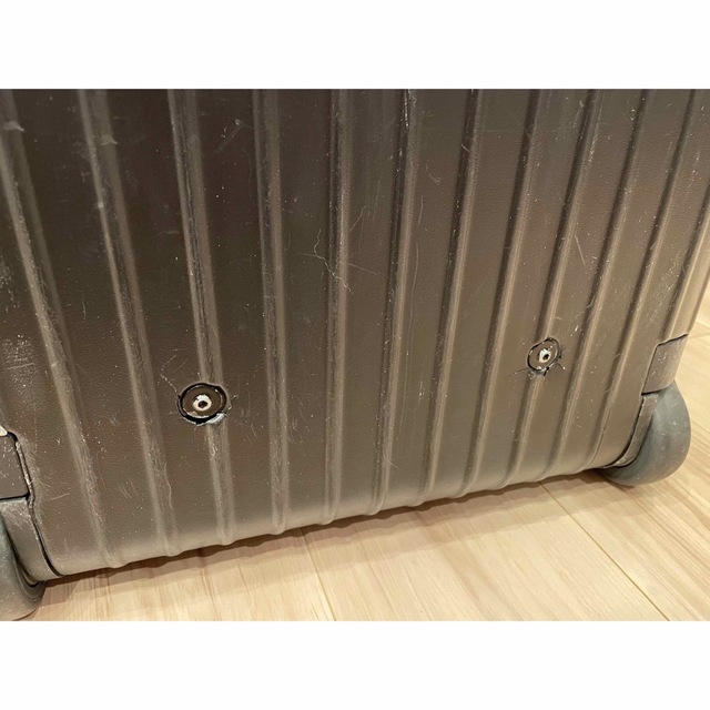 RIMOWA   RIMOWA サルサ L 2輪 マットブラック 機内持込可能サイズの