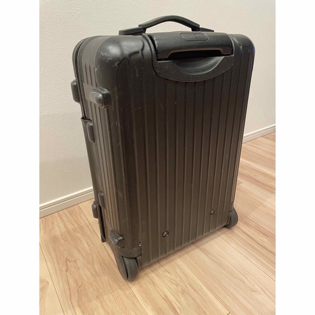 【美品】リモワ　サルサ　60L 2輪　マットブラック　TSA スーツケース