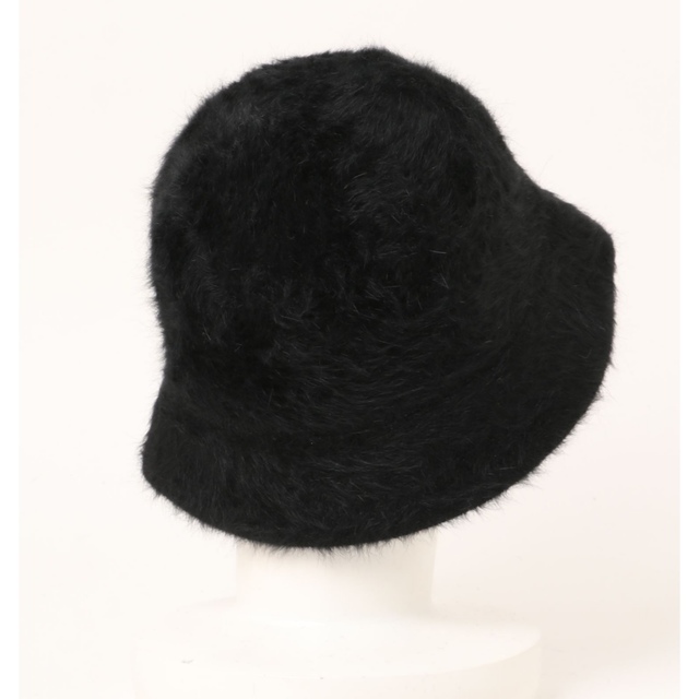 MUNICH(ミューニック)の新品　バケハ　バケットハット　ファー　シャギー　ブラック　ミューニック　黒 レディースの帽子(ハット)の商品写真