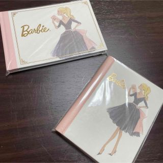 バービー(Barbie)の【新品未使用品】Barbie ノート、アルバム(ノート/メモ帳/ふせん)