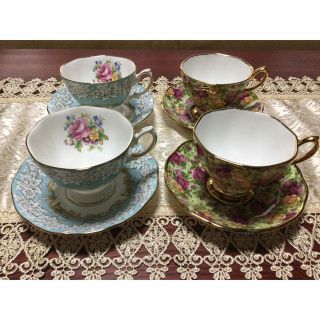 Royal Albert コーヒーカップ＆ソーサー　2組セット　美品