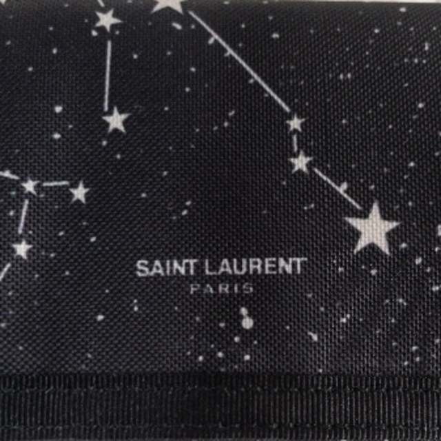 新品未使用品 SAINT LAURENT 手のひらサイズのミニ財布 ブラック 2