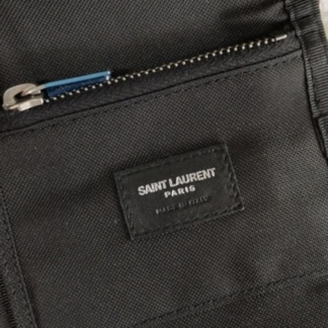 新品未使用品 SAINT LAURENT 手のひらサイズのミニ財布 ブラック 7