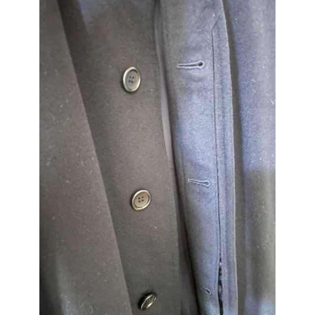 ARMANI COLLEZIONI(アルマーニ コレツィオーニ)のARMANI  アルマーニ　カシミヤ100％　ベルテッドコート　ブラック　ロング メンズのジャケット/アウター(ステンカラーコート)の商品写真