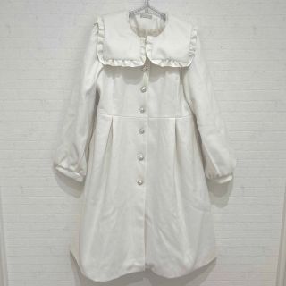 アクシーズファム(axes femme)の新品　Axes famme ロングコート　セーラー　M パールボタン(ロングコート)