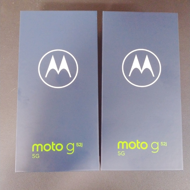 【新品未開封】2台セット　Motorola モトローラ moto g52j