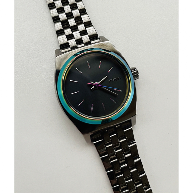 NIXON(ニクソン)の【電池新品の美品】NIXONのSMALL TIME TELLER レインボー② レディースのファッション小物(腕時計)の商品写真