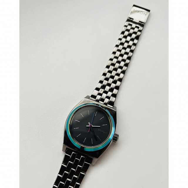 NIXON(ニクソン)の【電池新品の美品】NIXONのSMALL TIME TELLER レインボー② レディースのファッション小物(腕時計)の商品写真
