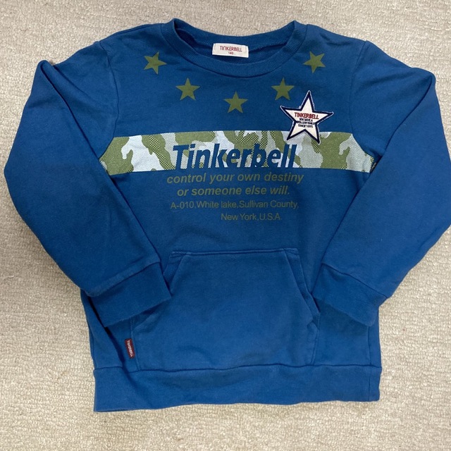 TINKERBELL(ティンカーベル)のティンカーベル　トレーナー（140） キッズ/ベビー/マタニティのキッズ服男の子用(90cm~)(Tシャツ/カットソー)の商品写真