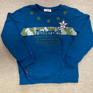 ティンカーベル(TINKERBELL)のティンカーベル　トレーナー（140）(Tシャツ/カットソー)