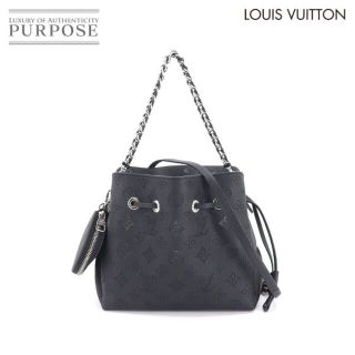 ルイヴィトン(LOUIS VUITTON)の未使用 展示品 ルイ ヴィトン LOUIS VUITTON マヒナ ベラ 2way ショルダー ハンド バッグ レザー ノワール M57070 RFID VLP 90177179(ショルダーバッグ)