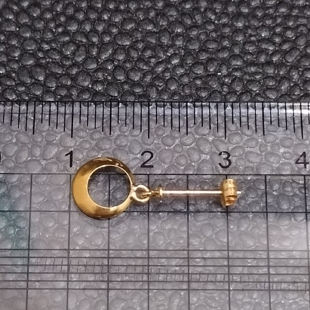 最終価格(E1-37) K18 ピアス フープ 18金の通販 by すまとく's shop
