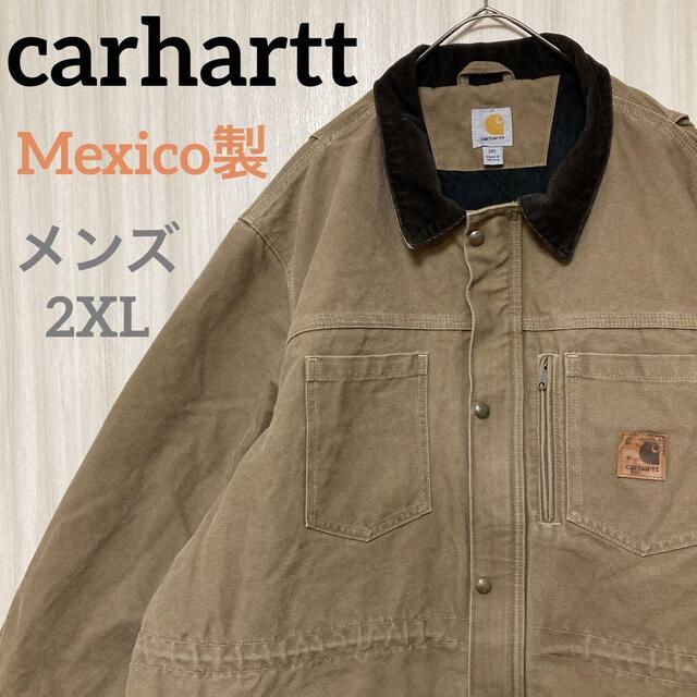 カーハート ミシガンチョアコート カバーオール ダック地 美品 カーハート ミシガンチョアコート カバーオール ダック地 美品