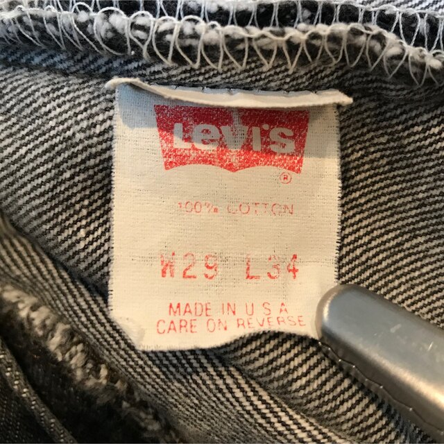 Levi's(リーバイス)のLevi's 501 80s ブラック メンズのパンツ(デニム/ジーンズ)の商品写真