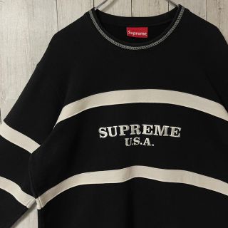 シュプリーム スウェット(メンズ)（ボーダー）の通販 42点 | Supremeの