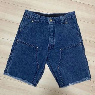 クロムハーツ(Chrome Hearts)のクロムハーツCarpenter Jean Shorts dark Blue(ショートパンツ)