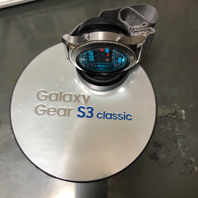 Galaxy Gear S3 Classic iOS/Android対応 Samsung スマートウォッチ SM-R770NZSAXJP_A 