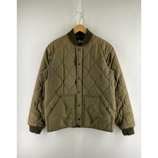 STUSSY × BRITISH MILLERAIN WAXED QUILT約55cm肩幅