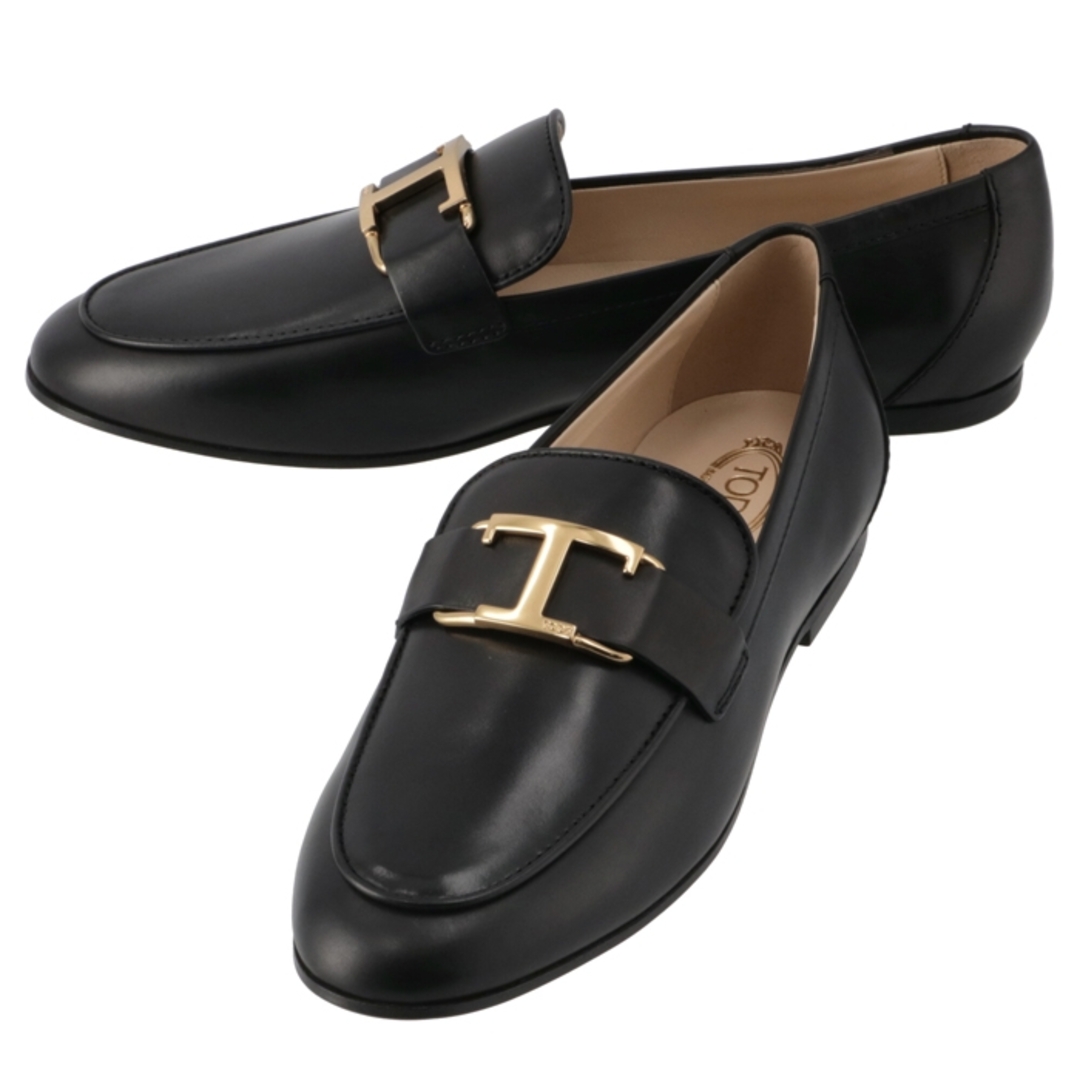 TOD'S - トッズ TOD'S ローファー レザー Tタイムレス フラット TOD'S - トッズ TOD'S ローファー レザー Tタイムレス フラット