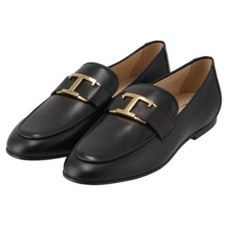 トッズ(TOD'S)のトッズ TOD'S ローファー レザー Tタイムレス フラットシューズ レディース 靴 XXW79A0GG90 NF5 B999(ローファー/革靴)