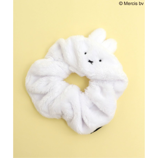 miffy(ミッフィー)のmiffy boris シュシュ ヘアゴム 2セット レディースのヘアアクセサリー(ヘアゴム/シュシュ)の商品写真