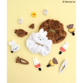 ミッフィー(miffy)のmiffy boris シュシュ ヘアゴム 2セット(ヘアゴム/シュシュ)