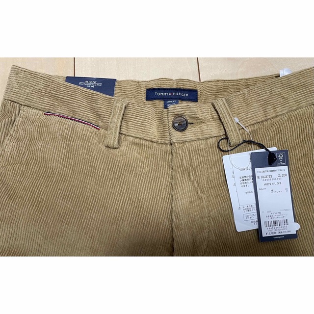 TOMMY HILFIGER(トミーヒルフィガー)の新品タグ付き　トミーヒルフィガー　EU DEOTON CORDUROY パンツ メンズのパンツ(デニム/ジーンズ)の商品写真