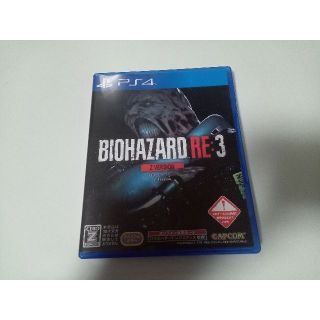 プレイステーション4(PlayStation4)のPS4「バイオハザードRE3」付属チラシ有　(家庭用ゲームソフト)