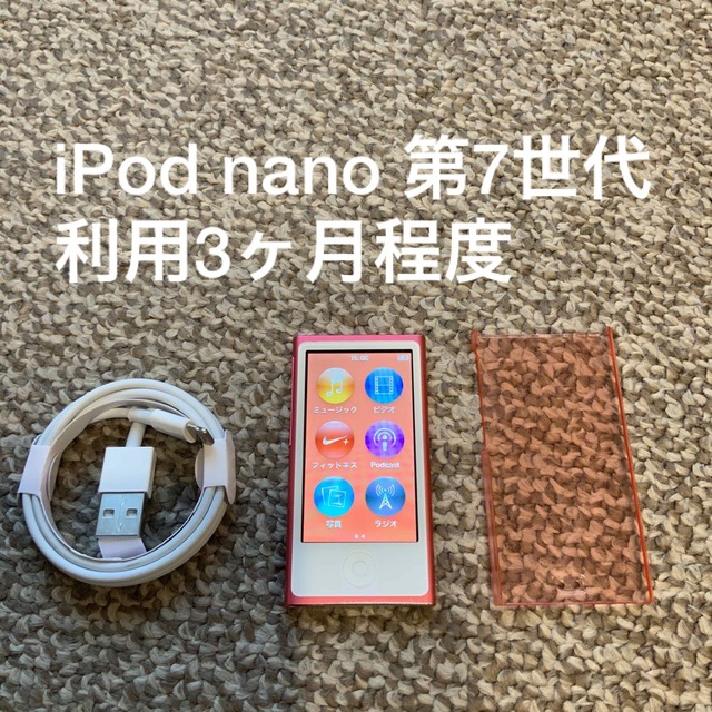 iPod nano 第7世代 16GB Appleアップル　アイポッド 本体