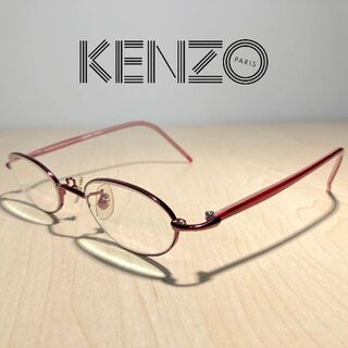 ケンゾー(KENZO)の◆ KENZO ◆ KENZOロゴ入りオーバルメガネフレーム(サングラス/メガネ)