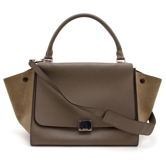 高級品市場 中古良品 - celine セリーヌ ベージュ 169543 トラペーズ