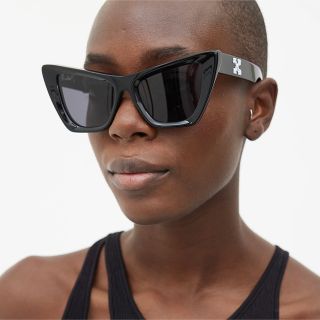 オフホワイト(OFF-WHITE)の新品未使用 OFF-WHITE EDVARD CAT EYE SUGLASSES(サングラス/メガネ)