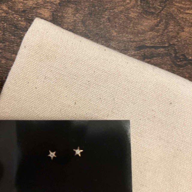 UNITED ARROWS(ユナイテッドアローズ)のUNITED ARROWS chainon一粒ダイヤ　星　ピアス レディースのアクセサリー(ピアス)の商品写真