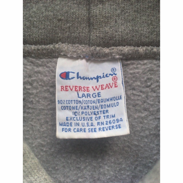 90s champion reverse weave パーカー usa製