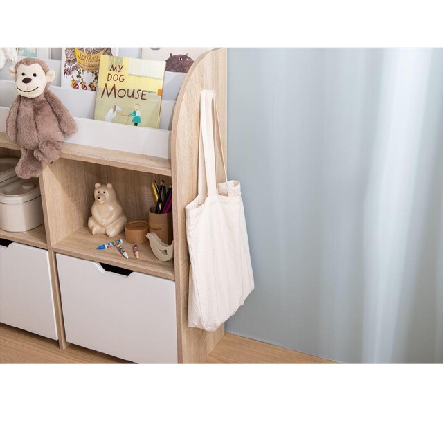 新品/送料無料】【幅84cm】Pila 絵本棚(引き出し収納タイプ)の通販 by