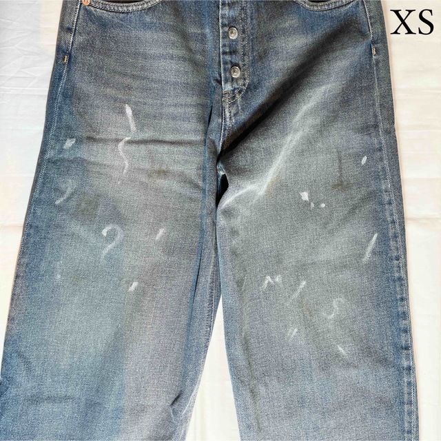 MM6 Maison Margielaマルジェラ 汚れ加工 デニム ジーンズXS www.lahza.jp